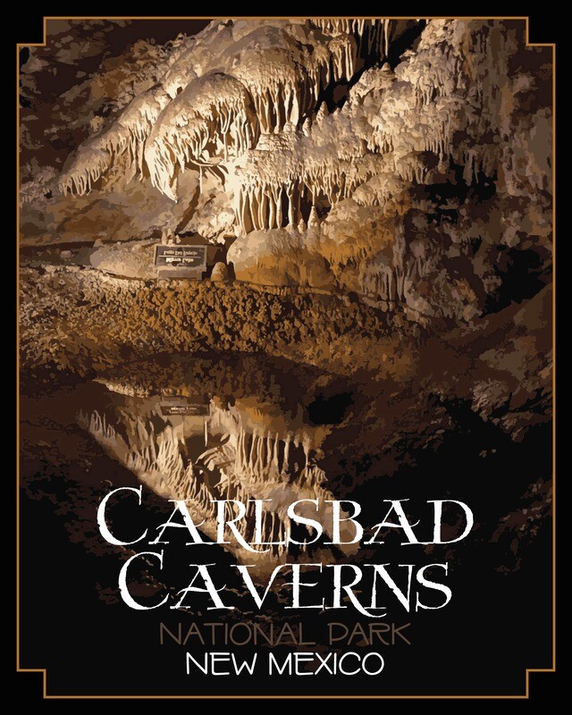 Carlsbad Caverns National Park Poster