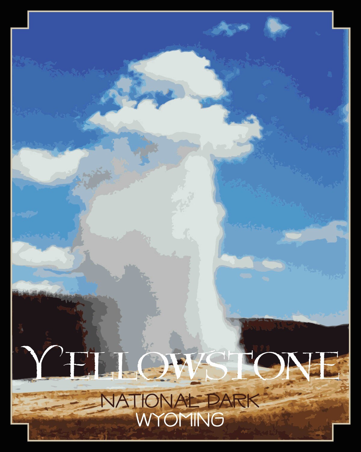 Yellowstone National Park Poster