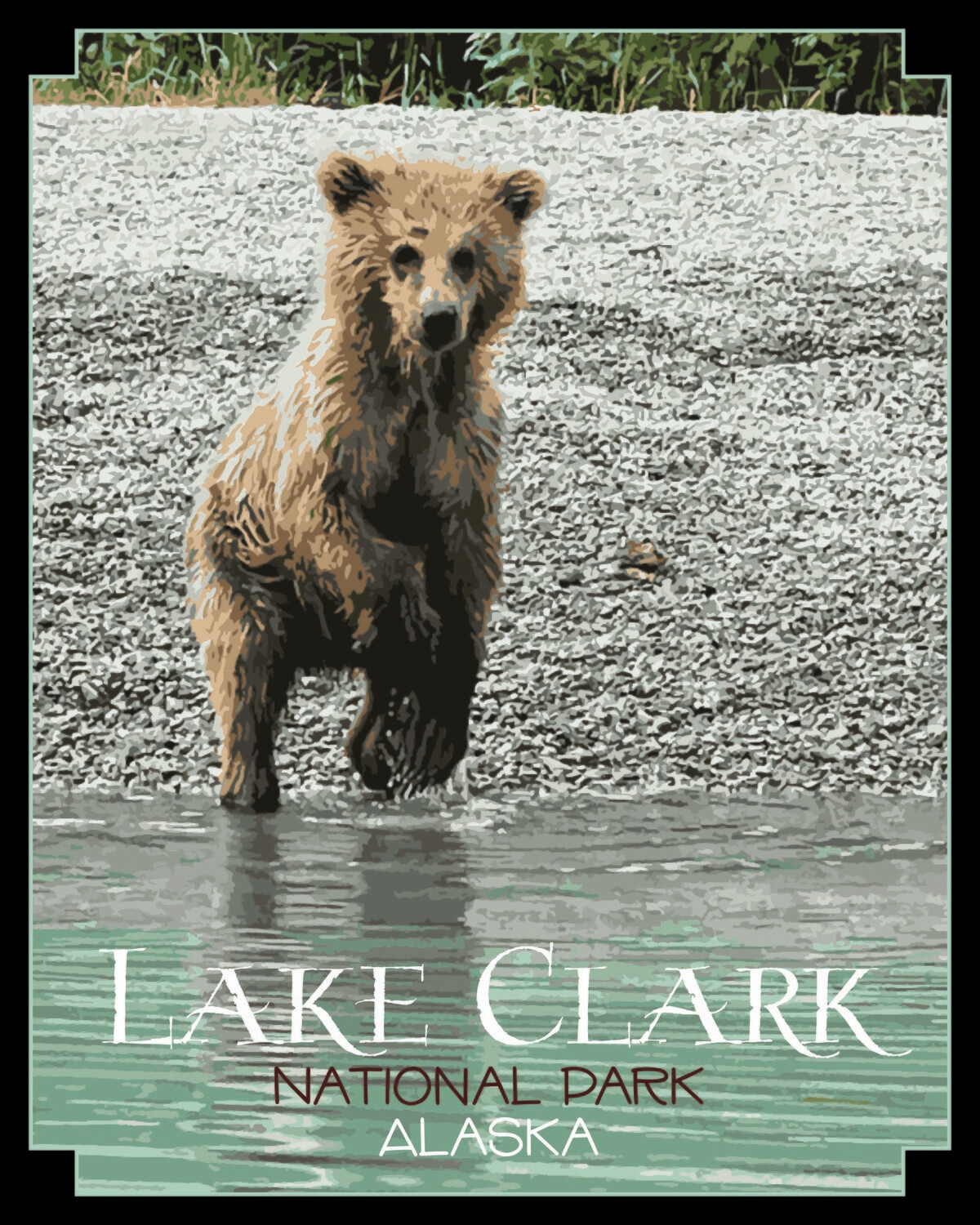 Lake Clark National Park Poster