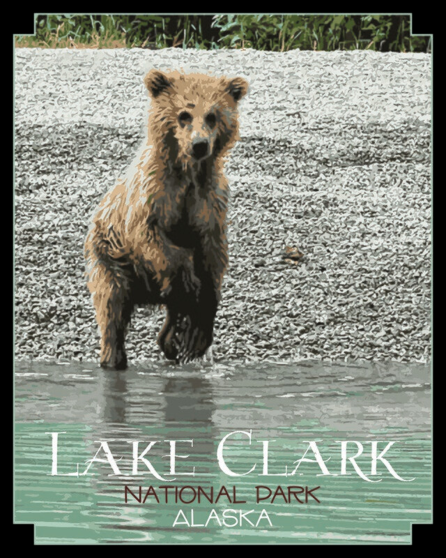 Lake Clark National Park Poster