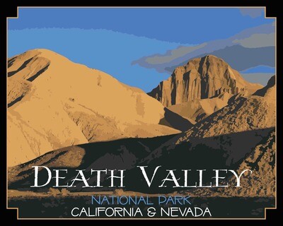 Death Valley National Park Poster
