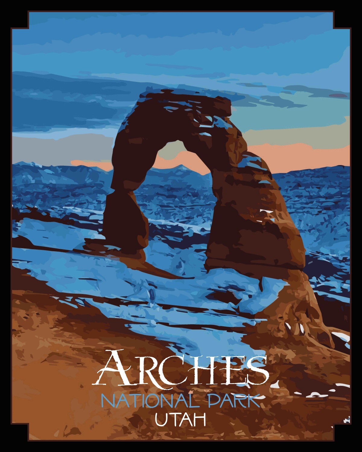 Arches National Park Poster