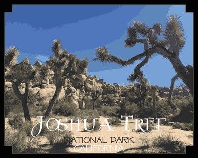 Joshua Tree National Park Poster