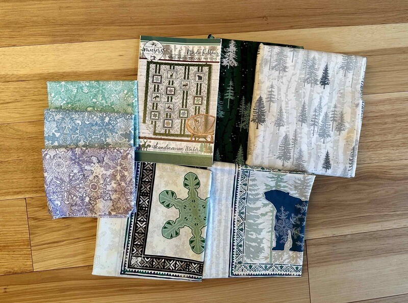 Nordic Ribbons Quilt Top Kit