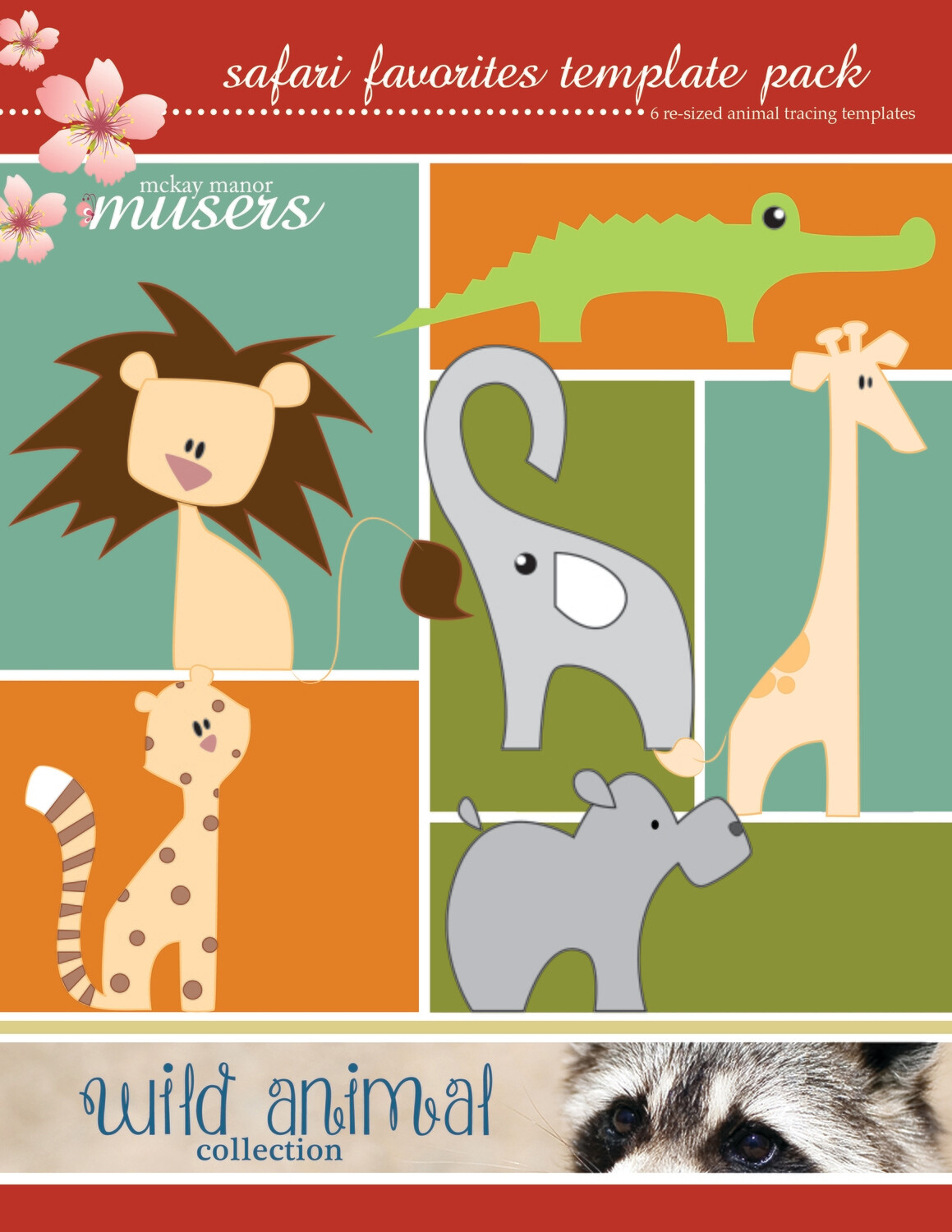 Safari Favorites Template Pack Downloadable Pattern