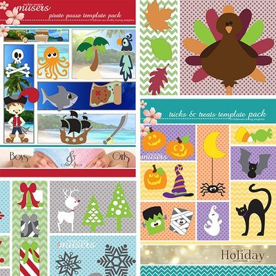 Applique Template Packs