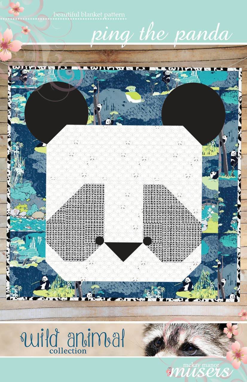 Ping the Panda Quilt pattern