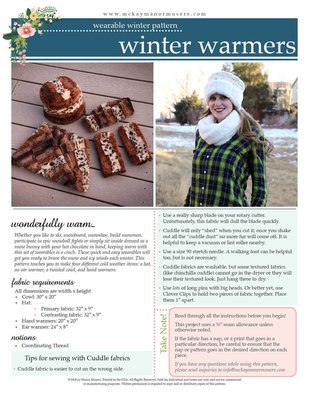 Winter Warmers PDF Pattern