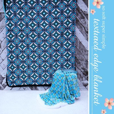 Textured Edge Throw Pattern