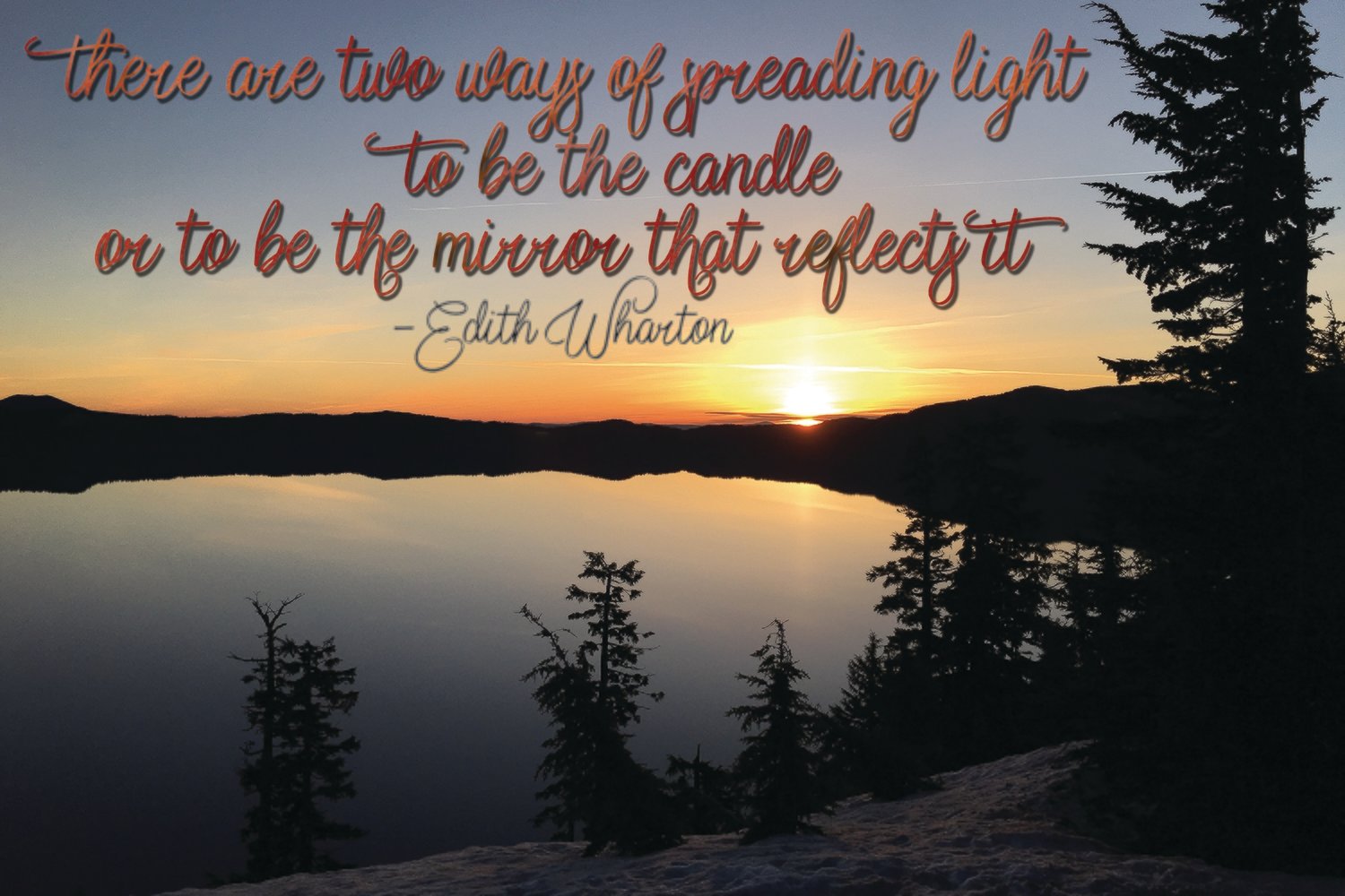 Spreading Light Print &amp; Ponder