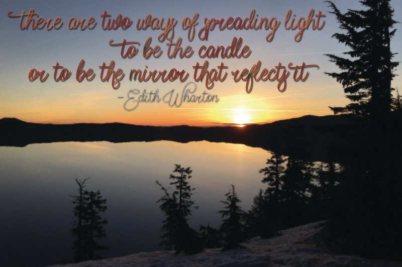 Spreading Light Print &amp; Ponder