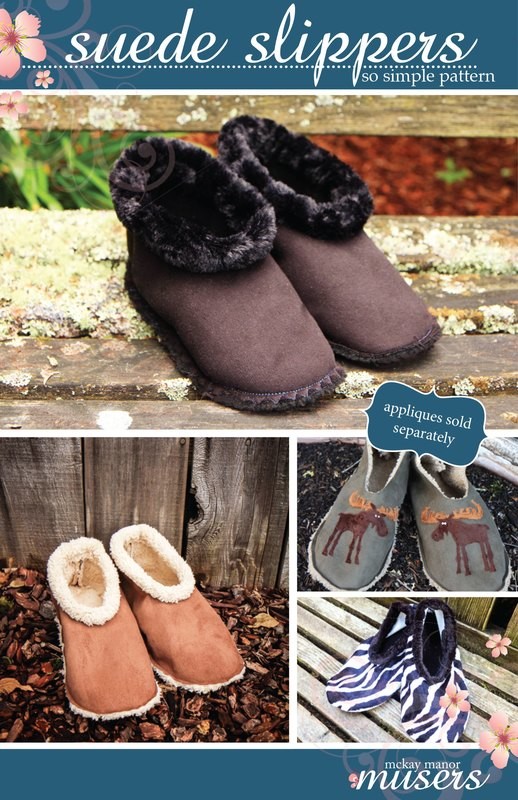 Suede Slipper Adult Pattern