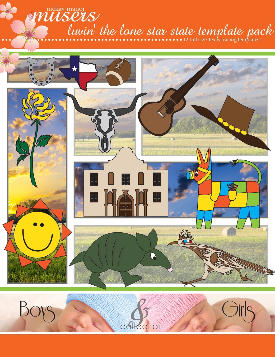 Luvin&#39; The Lone Star State Template Pack