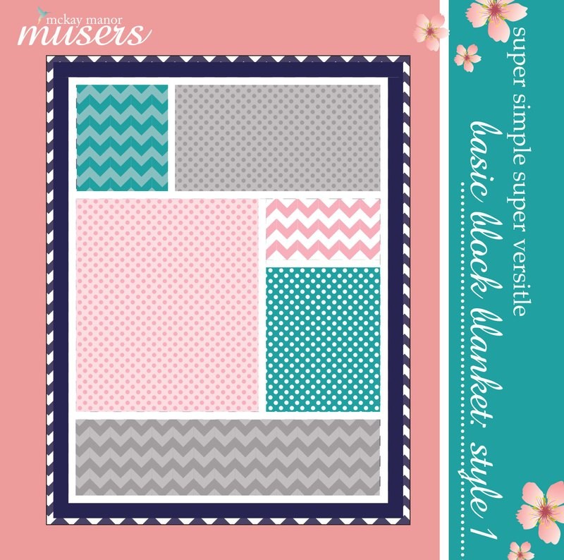 Basic Block Blanket Style 1 Pattern