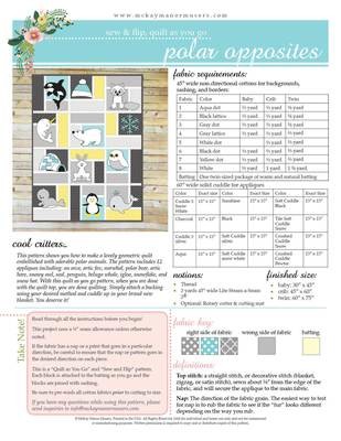 Polar Opposites Quilt PDF Pattern