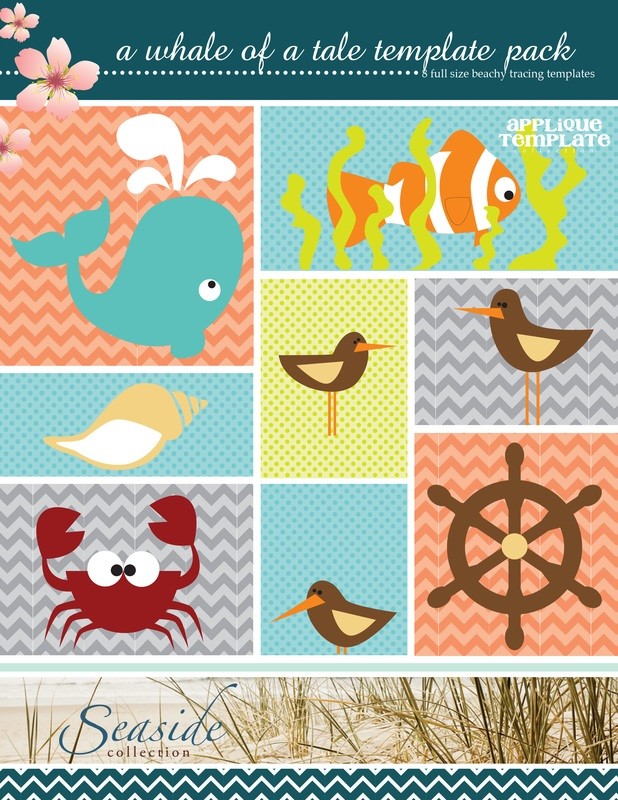 Whale Of A Tale Template Pack Pattern