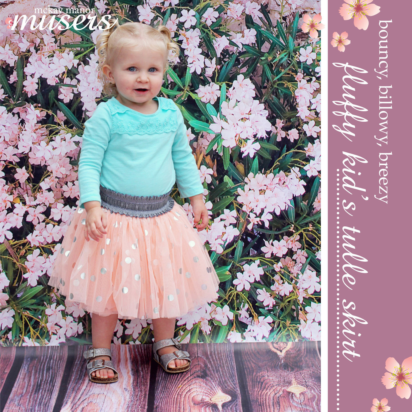 Fluffy Fun Kid&#39;s Tulle Skirt Pattern