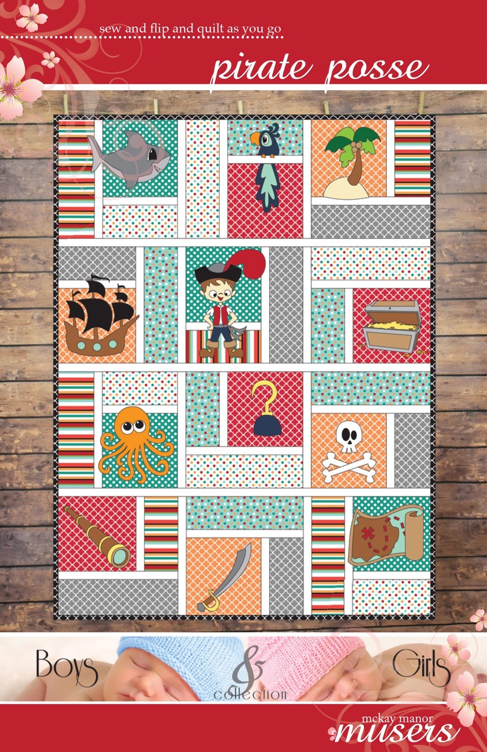 Pirate Posse Quilt Pattern