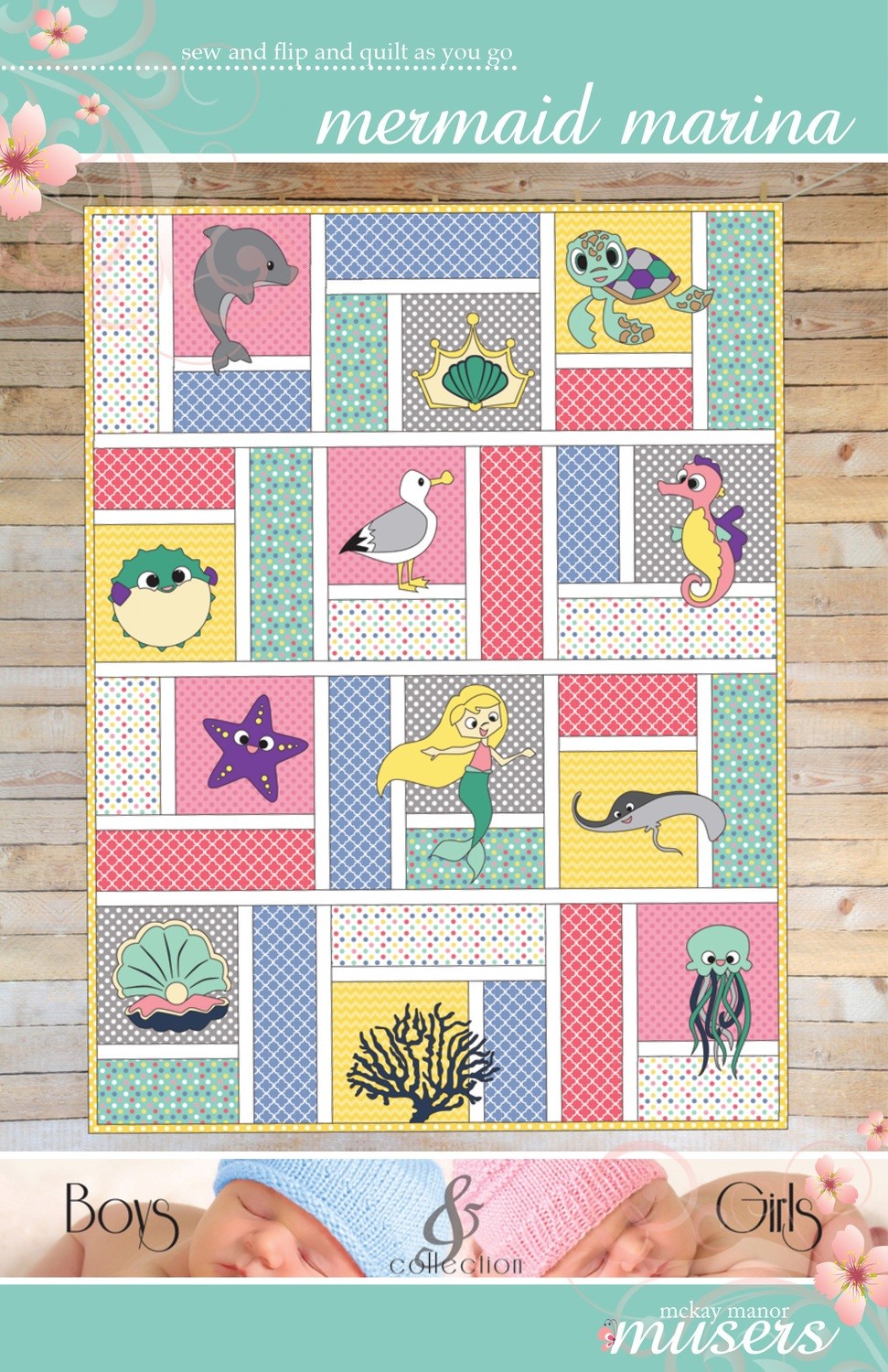 Mermaid Marina Quilt Pattern