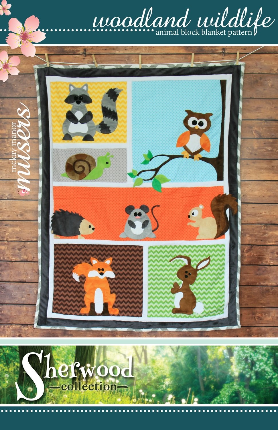 Woodland Wildlife Quilt Pattern