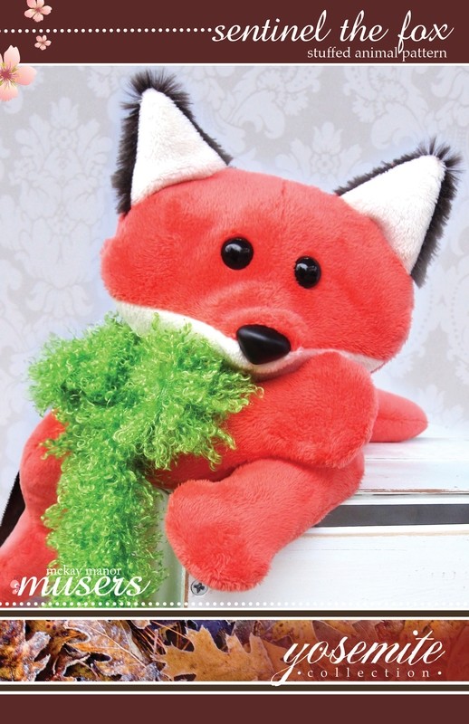 Sentinel the Fox Stuffed Animal Pattern