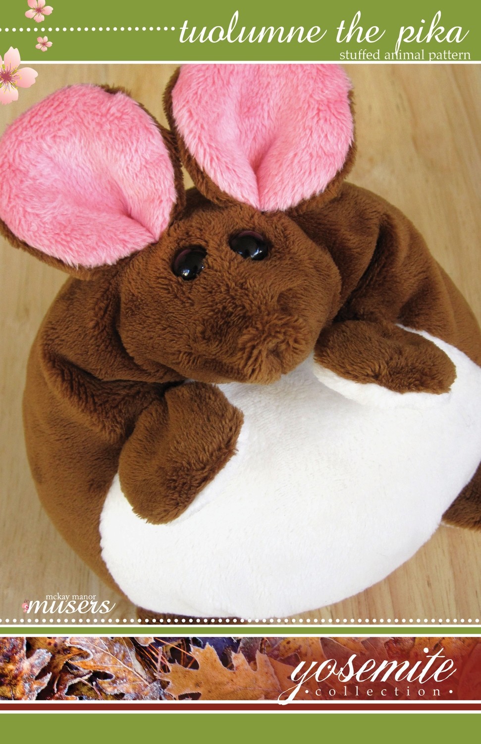 Tuolumne the Pika Stuffed Animal Pattern