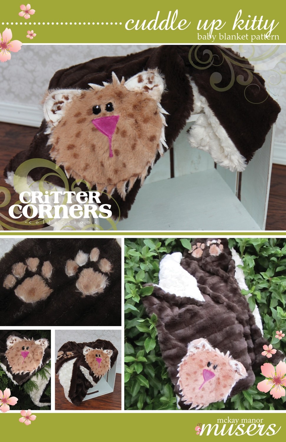 Cuddle Up Kitty Blanket Pattern