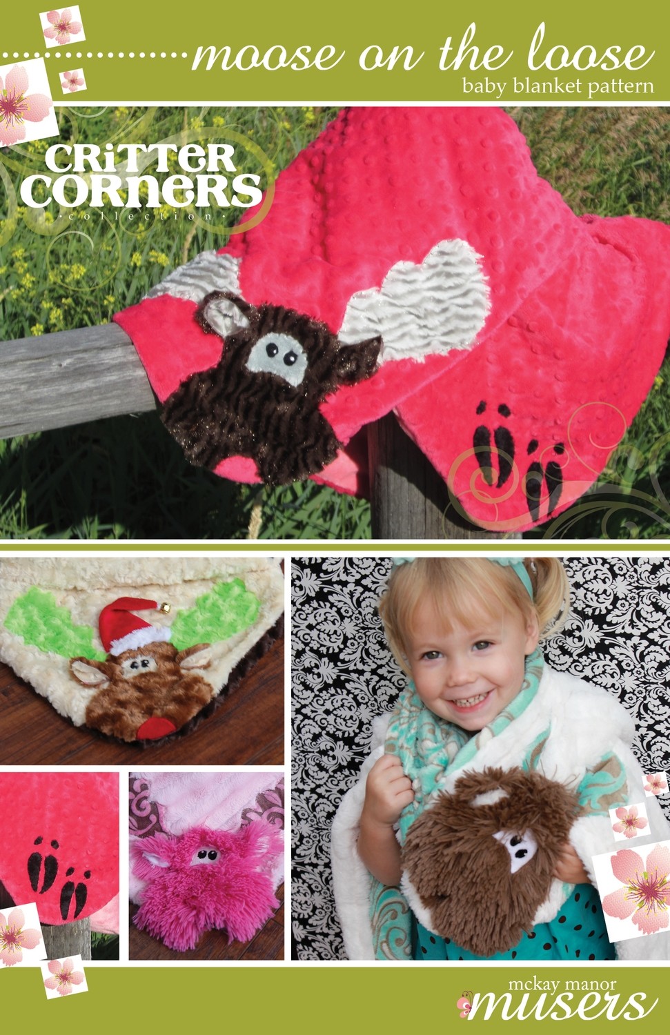 Moose On the Loose Critter Corner Pattern