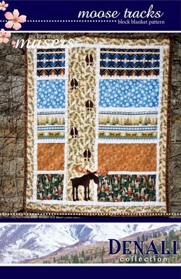 Moose Tracks Blanket Downloadable Pattern