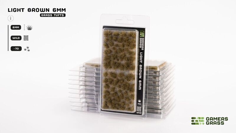 Light Brown 6mm