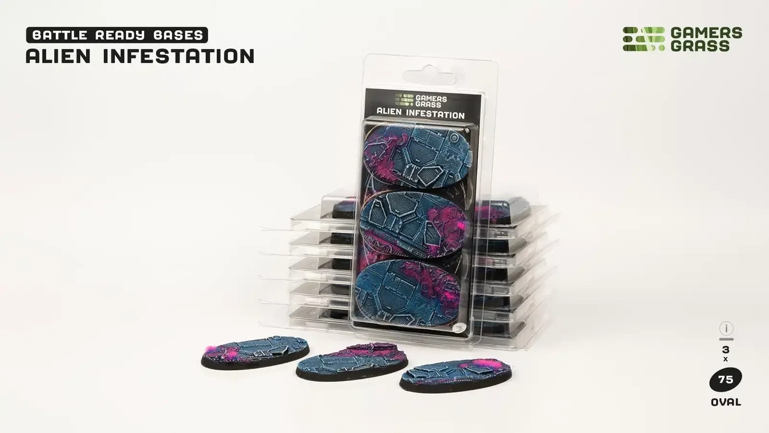 Alien Infestation (Oval 75mm)