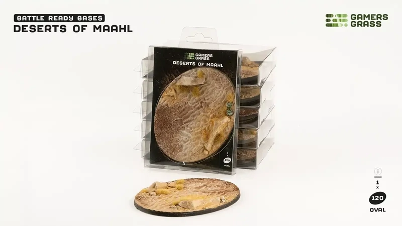 Deserts of Maahl (Oval 120mm)