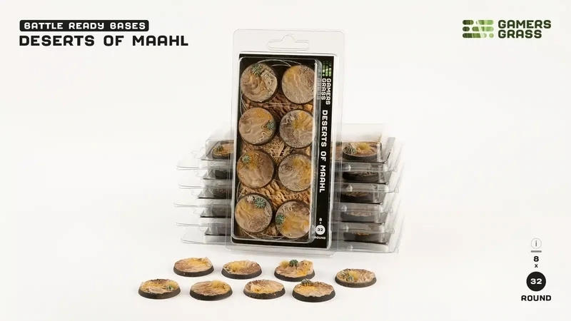 Deserts of Maahl (Round 32mm)