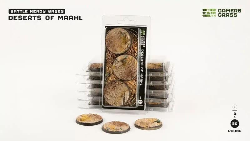 Deserts of Maahl (Round 50mm)