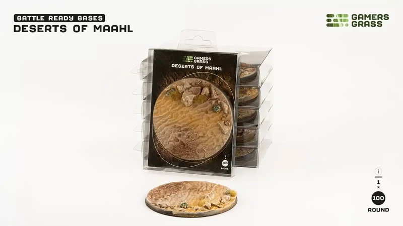 Deserts of Maahl (Round 100mm)
