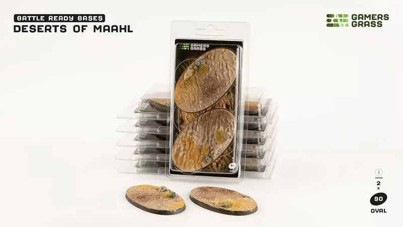 Deserts of Maahl (Oval 90mm)