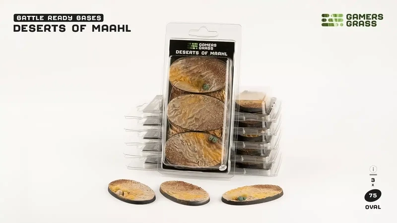 Deserts of Maahl (Oval 75mm)