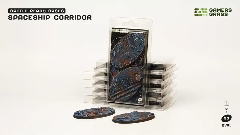 Spaceship Corridor (Oval 90mm)
