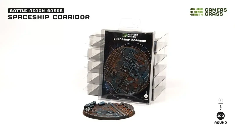 Spaceship Corridor (Round 100mm)
