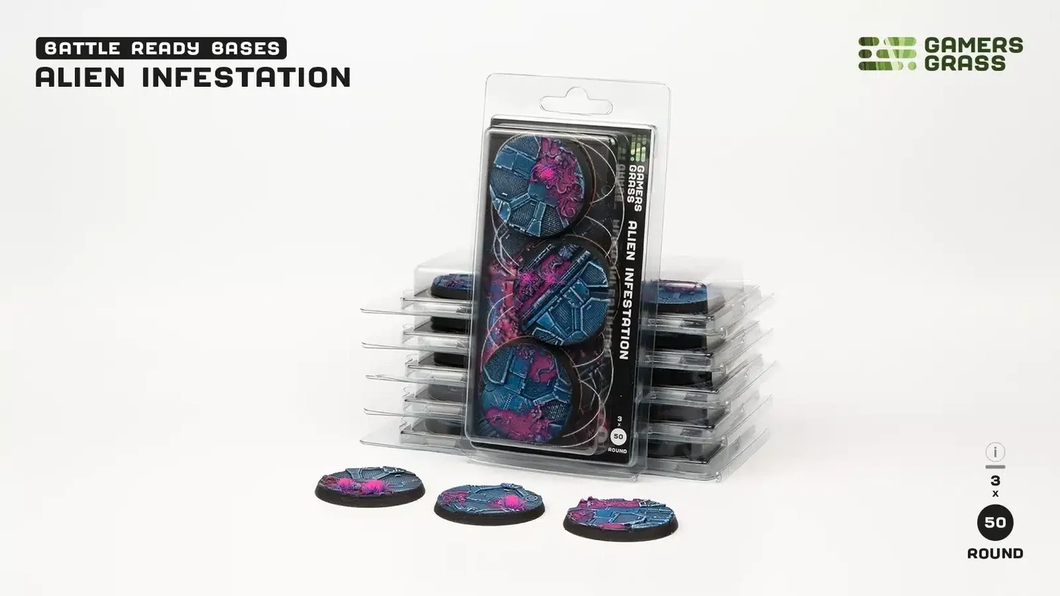 Alien Infestation (Round 50mm)