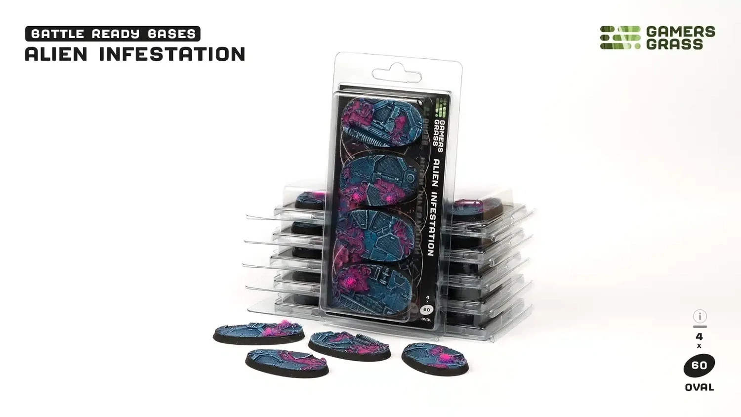 Alien Infestation (Oval 60mm)