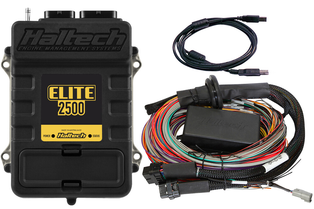 Elite 2500 (DBW) - 2.5m (8 ft) Premium Universal Wiring Harness Kit -