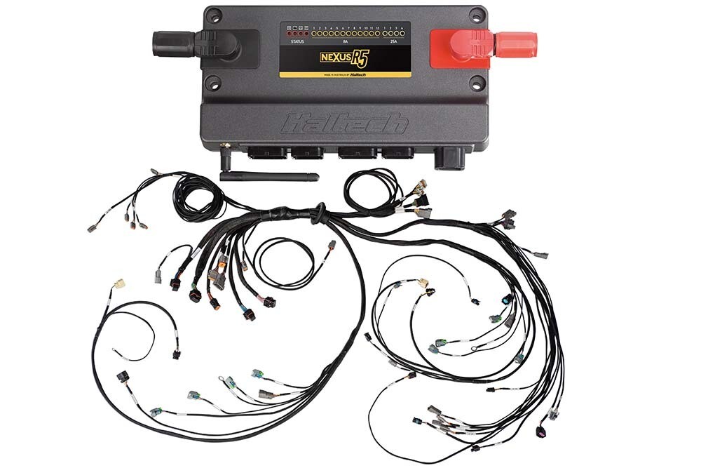 Haltech Nexus R5 VCU + LSx DBW Terminated Harness EV6 race kit