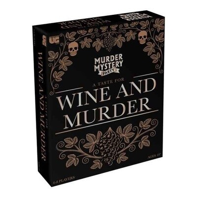Wine and Murder Mystery Game
