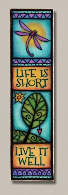 Life is Short wall art