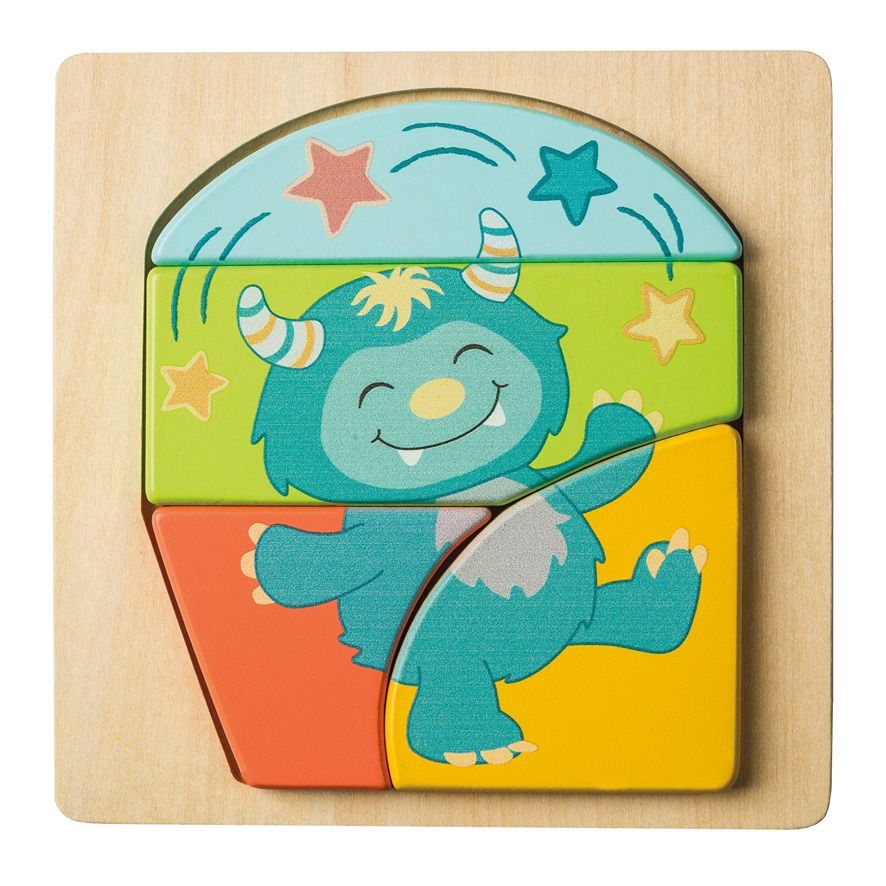 Mookie Monster LittleWood Puzzle