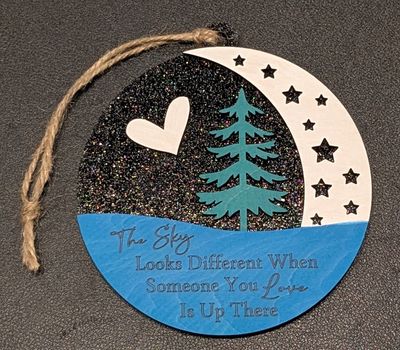 Sky Looks Different Ornament