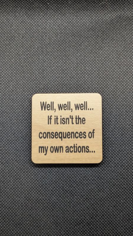 Well well well magnet