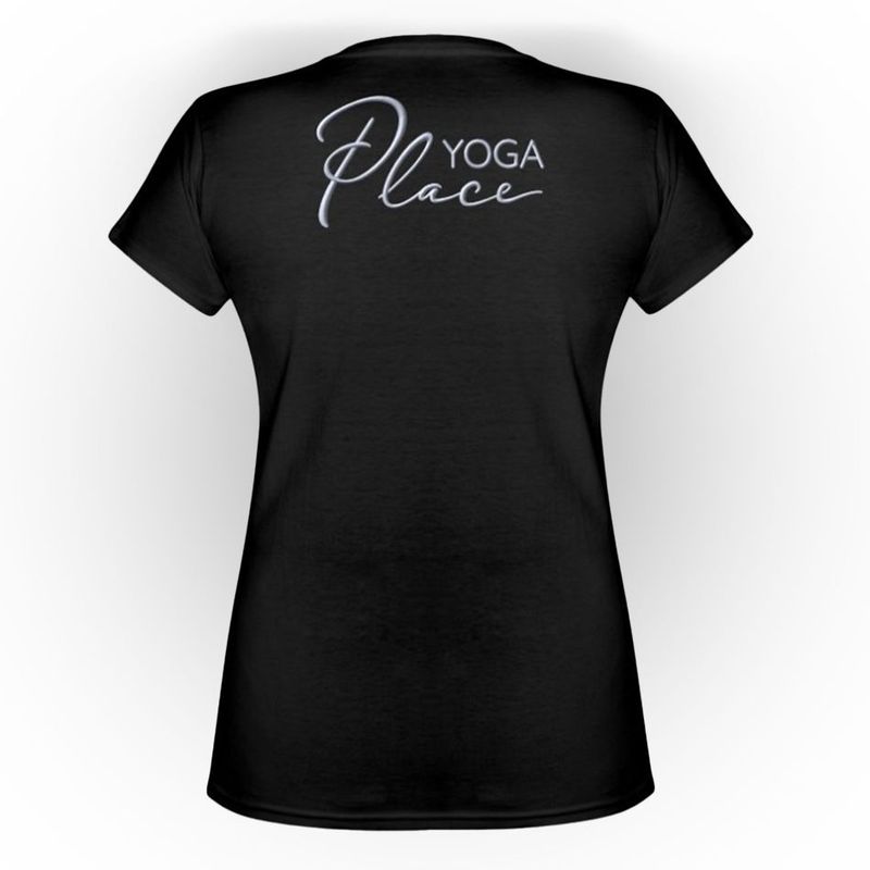 T-shirt YOGA Place Noir logo