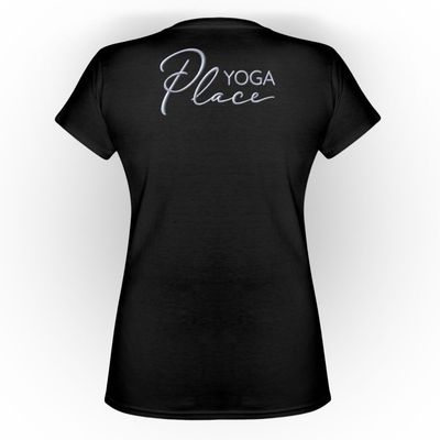 T-shirt YOGA Place Noir logo